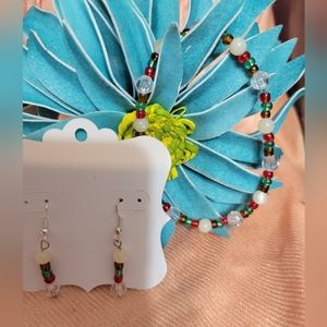 Bracelet and earring set